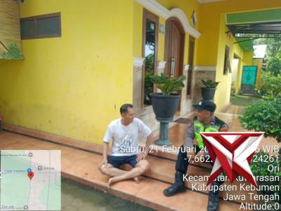 Patroli Door to Door System Polsek Kuwarasan