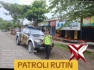 Patroli Rutin Polsek Mirit - PoliceTube