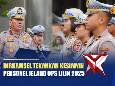 DIRKAMSEL TEKANKAN KESIAPAN PERSONEL JELANG OPS LILIN 2025 | NTMC POLRI - PoliceTube