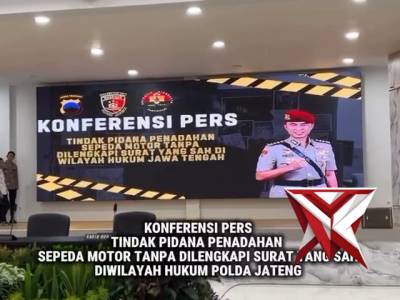 Polda Jateng Bongkar Sindikat Penadah Motor Kreditan Lintas Provinsi - PoliceTube