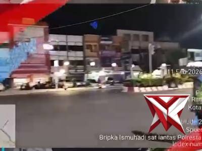 Cegah Kemacetan dan 3C, Satlantas Polresta Bengkulu Gelar Blue Light Malam Hari Satlantas Polresta - PoliceTube