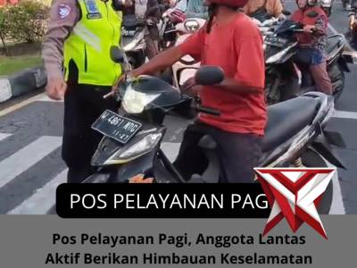 Memberikan pelayanan pagi Pos pelayanan Pagi - PoliceTube