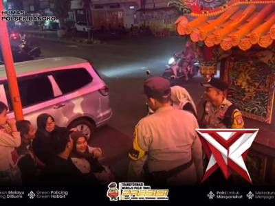 patroli KRYD oleh polsek bangko