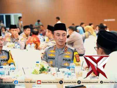 Gelar Buka Puasa Bersama Awak Media Kapolda Sumsel Tegaskan Kemitraan Strategis - PoliceTube