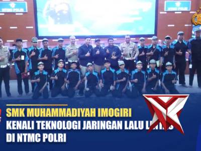 SMK MUHAMMADIYAH IMOGIRI KENALI TEKNOLOGI JARINGAN LALU LINTAS DI NTMC POLRI - PoliceTube