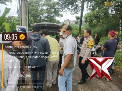 Bripka Robi Ramadhan Bhabinkamtibmas Desa Tangkil Mendatangi TKP Bunuh Diri di Desa Tangkil ? - PoliceTube