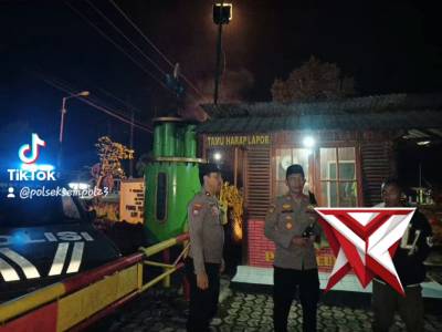 Patroli Malam Ramadan, Polsek Sempol Hadir Jaga Keamanan