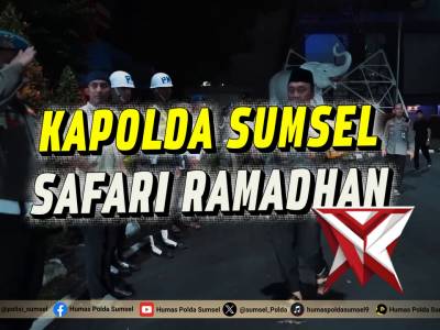 Polda Sumsel Gelar Safari Ramadhan 1447 H, Perkuat Sinergisitas Forkopimda - PoliceTube