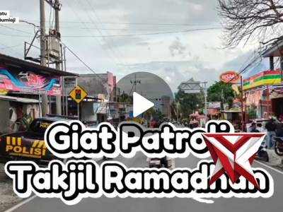 PATROLI DAN PENGAMANAN PEMBAGIAN TAKJIL