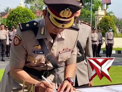 Sertijab Kapolsek Bantul - PoliceTube