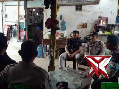 Giat Sambang Anggota Bhabinkamtibmas Polsek Ulu Ogan - PoliceTube