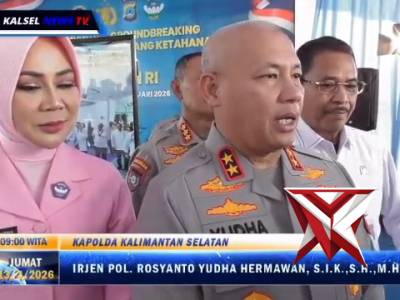 Presiden RI meminta Kapolda Kalsel mempertahannkan kinerja di SPPG - PoliceTube