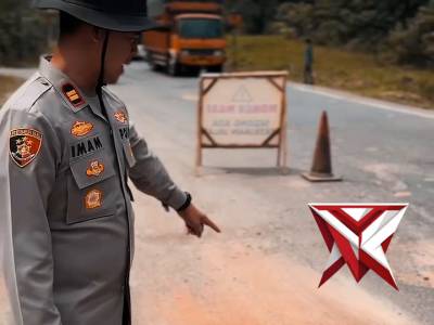 Monitoring jalur lintas Palembang - Jambi - PoliceTube