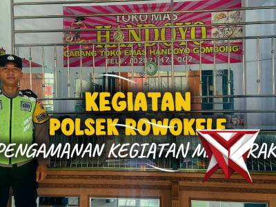 Polsek Rowokele Hadir