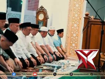 Lewat Safari Ramadhan, Kapolda Sumsel Pererat Sinergi Forkopimda dalam Penegakan Hukum - PoliceTube