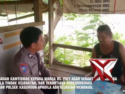 POLSEK KASEMBON PATROLI DIALOGIS - PoliceTube