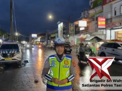 Arus lalu lintas di wilayah hukum Polres Tasikmalaya terpantau mengalami peningkatan volume kendaraa - PoliceTube
