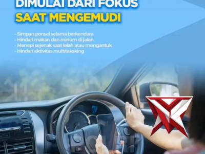 Perjalanan nyaman dimulai dari Fokus mengemudi - PoliceTube