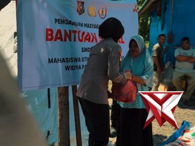 Pengabdian Masyarakat Mahasiswa STIK Angkatan 83 Yon WPS