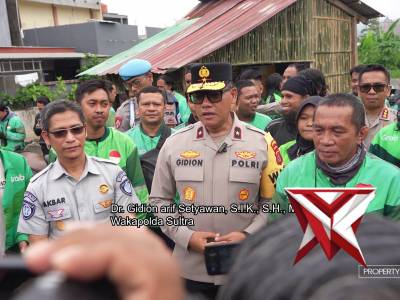 PROGRAM POLANTAS MENYAPA POLDA SULTRA BERSAMA SAHABAT OJOL - PoliceTube