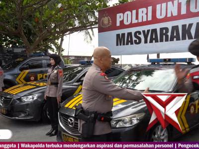 Wakapolda Kaltim Cek Kesiapan Personel dan Sarpras Dit Samapta Pastikan Garda Terdepan Polri Siap
