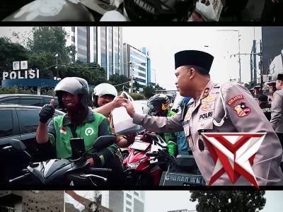 Kapolri & PJU Mabes Polri Turun ke Jalan, Sapa Masyarakat Bersama Insan Pers ? Kapolri Listyo Sigi - PoliceTube