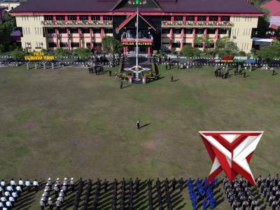 UPACARA HARI KESAKTIAN POLDA KALTENG