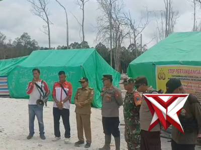 HIMBAUAN DAN SOSIALISASI PENCEGAHAN KEGIATAN PERTAMBANGAN EMAS TANPA IZIN