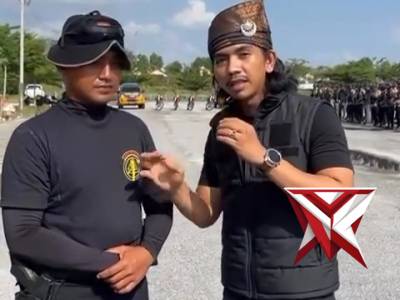 Tim RAGA  Polres Pelalawan beserta Polres jajaran Polda Riau melaksanaan pelatihan di SPN Polda Riau
