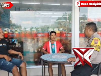 GIAT BHABINKAMTIBMAS POLSEK KAIRATU - PoliceTube