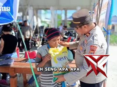 Gerakan pangan murah polres Maluku Barat Daya