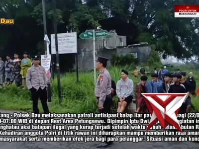 MINGGU PAGI TETAP SIAGA! PATROLI ANTISIPASI BALAP LIAR SUBUH ??????