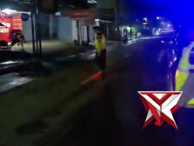 Guna ciptakan situasi  kamtibmas tetap kondusif di wilayah Kecamatan Barat, Polsek Barat melaksanaka