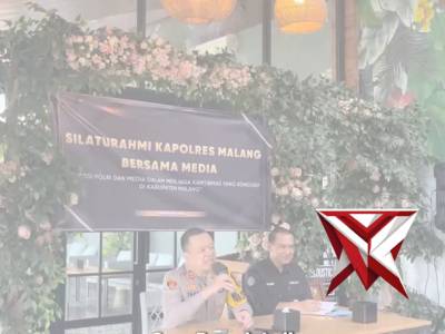 Silaturahmi Kapolres Malang Bersama Media - PoliceTube