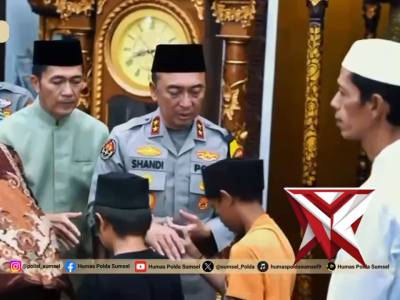 Safari rhamahadan Kapolda sumsel irjen pol Dr sandi Nugroho perkuat kamtibmas - PoliceTube