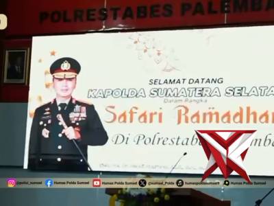Shafari ramadhan kapolda sumsel
