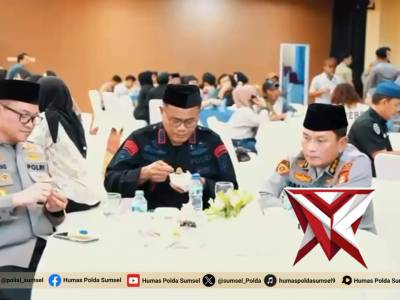 Kapoda Sumsel buka bersama media se Sumsel