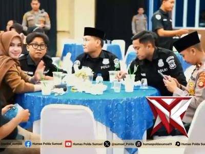 Kapolda Sumsel Buka Puasa Bersama Awak Media Sumsel - PoliceTube