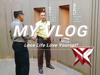 Anggota samapta Polsek Waru sambang bank CRM Tropodo - PoliceTube