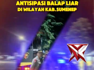 Patroli dalam rangka antisipasi balap liar di wilayah kab sumenep - PoliceTube