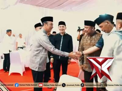 KAPOLDA SUMSEL MELAKSANAKAN SAFARI RAMADHAN