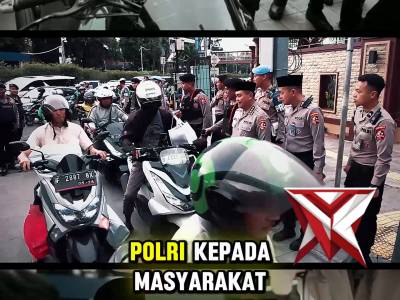 Kapolri & PJU Mabes Polri Turun ke Jalan, Sapa Masyarakat Bersama Insan Pers ? - PoliceTube