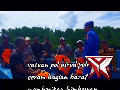 Polairud polres sbb terus gencar melakukan sambang binmas perairan antisipasi/pencegahan laka laut - PoliceTube