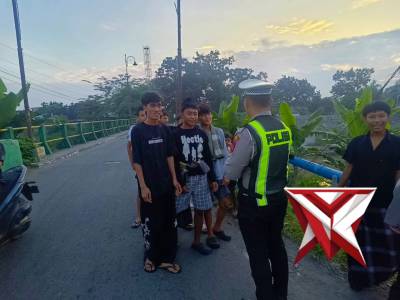 Sat Lantas Polres Pelabuhan Belawan Berikan Himbauan kepada Remaja