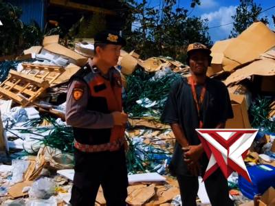 Himbauan Polsek Batu Aji Waspada Kebakaran - PoliceTube