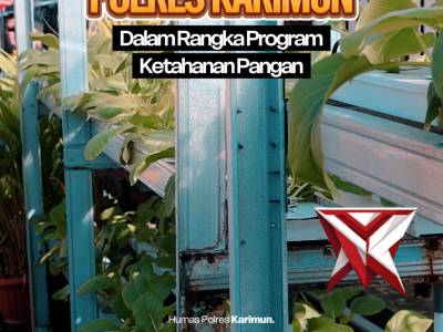Ketahanan Pangan Polres Karimun - PoliceTube