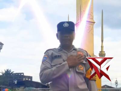Pengaturan Lalu Lintas Pasar Tanjung Enim di Bulan Suci Ramadhan - PoliceTube