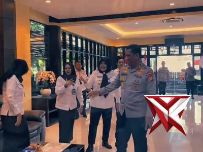 KAPOLDA GORONTALO TERIMA SILATURAHMI KEPALA BNN PROVINSI GORONTALO - PoliceTube