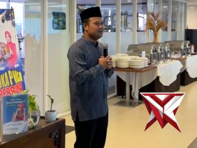 Buka Bersama Penuh Kebersamaan 
Keluarga besar Satlantas Polres Magetan menggelar buka puasa.