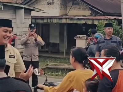 Kapolres Musi Rawas Bersama PJU Bagikan Takjil, Wujud Polri Hadir di Tengah Ramadhan